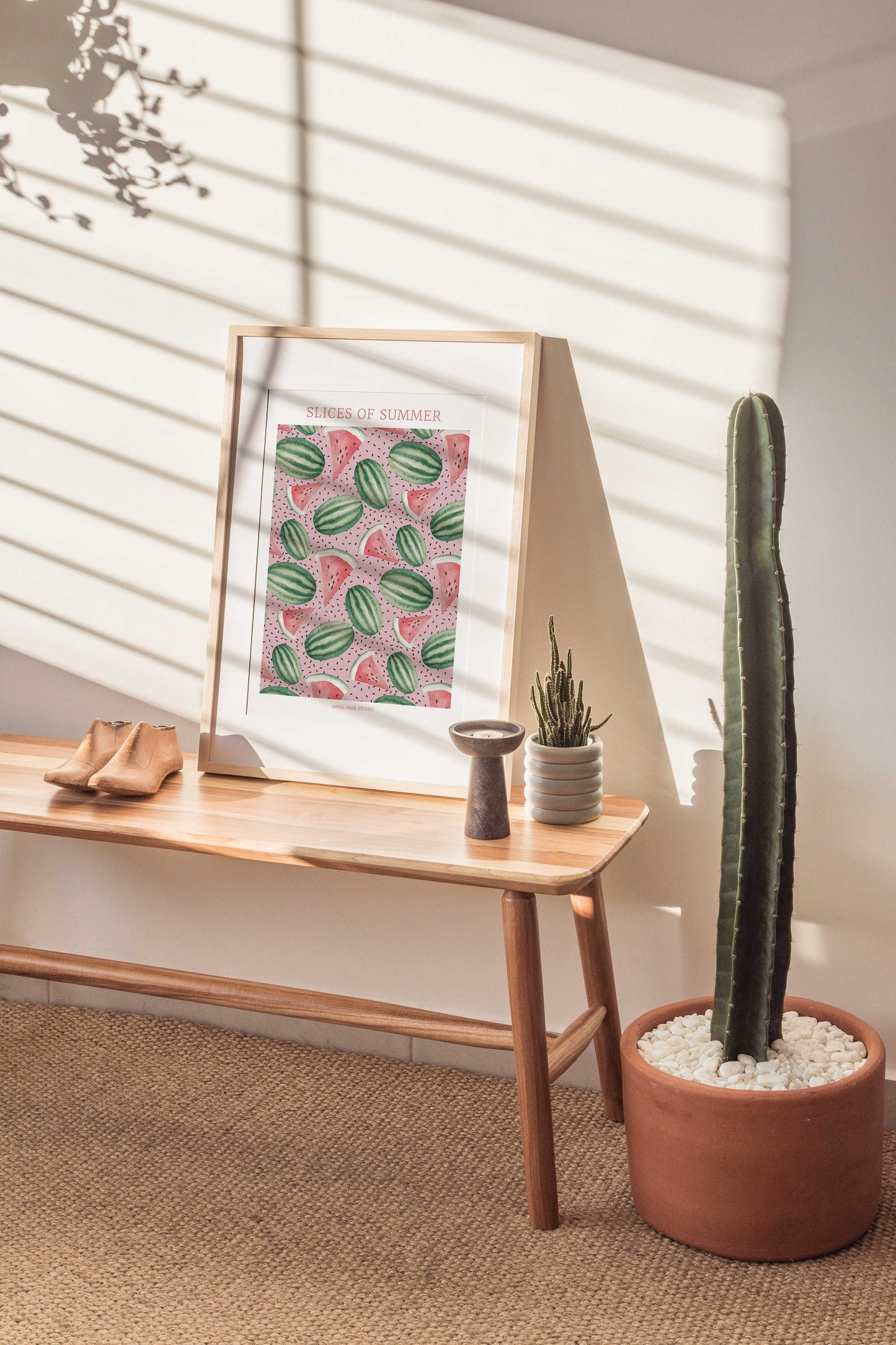 Slices of Summer Art Print