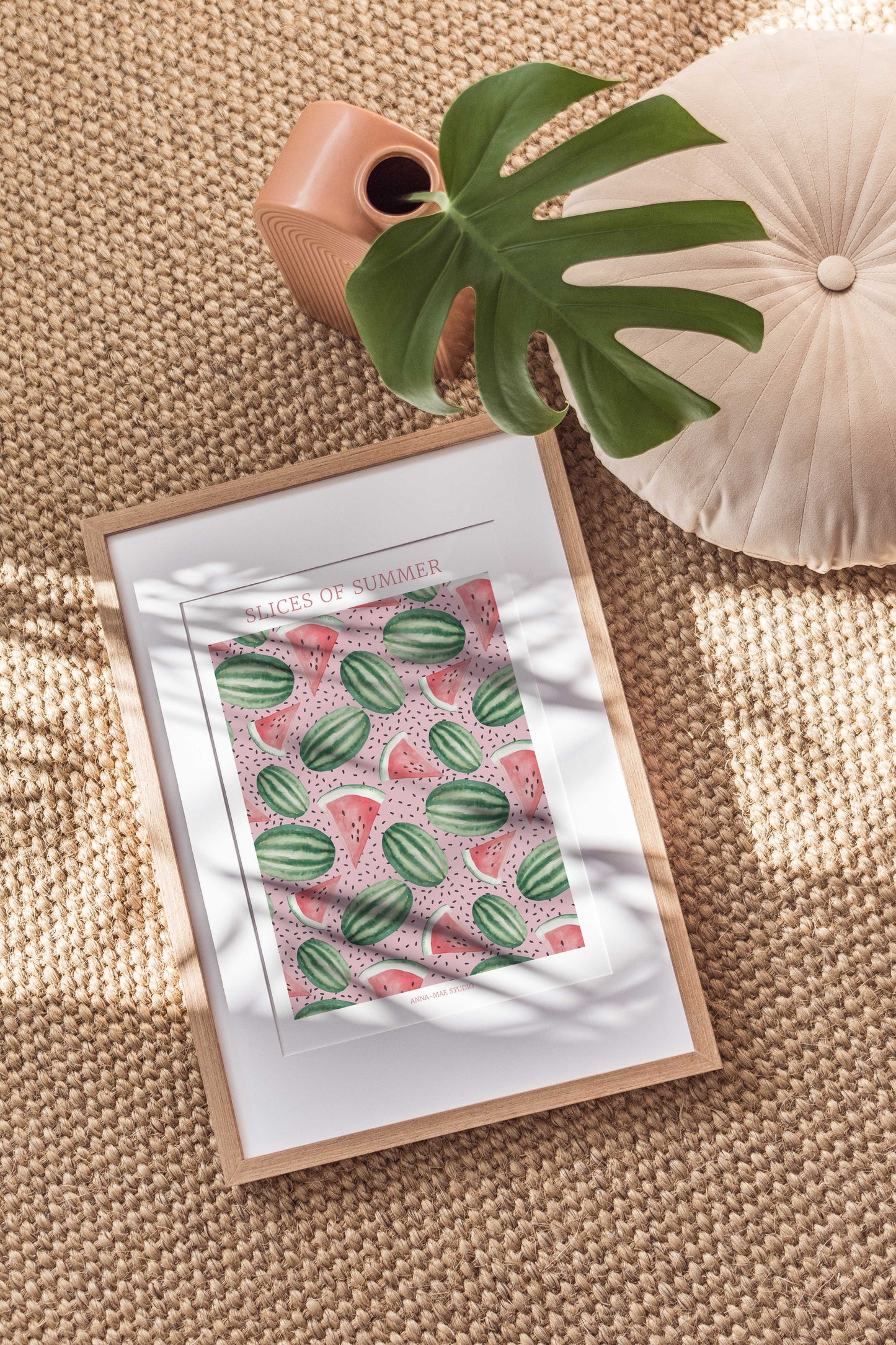 Slices of Summer Art Print